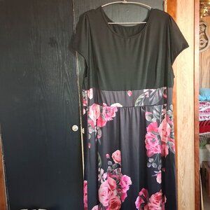 LONG WOMENSPLUS SIZE DRESS -